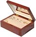 Burlwood Inlay Musical Jewelry Box