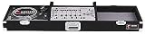 ODYSSEY CDJ19R CARPETED DJ COFFIN (holds two turntables and features recessed hardware)