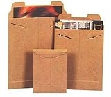 6 x 6 Kraft Stayflat Mailersÿ (RM9SFK) Category: Rigid and Stay Flat Mailers