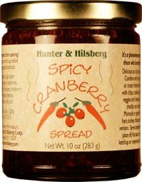 SPICY Cranberry Spread by Hunter & Hilsberg Corporation