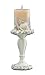 DecoGlow Seaside Villa Collection 7-Inch x 4-Inch Seashell Candle Holder