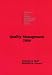 Book Quality Management 2000: Preparing the Quality Improvement Professional for the Future