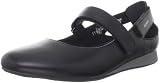 Mephisto Women's Betty Ballet Flat,Black Smooth,10 M US