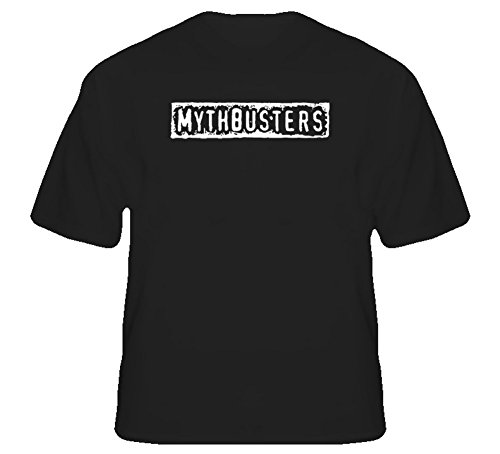 Mythbusters Logo T Shirt XL Black
