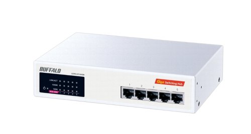 BUFFALO LSW2-GT-5NSR 1000/100/10M�X�C�b�`���OHub 5P