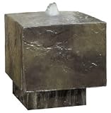 Weathered Square Garden Floor Fountain by Hunter Kenroy
