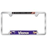 Minnesota Vikings Metal License Plate Frame
