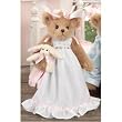 Susie Sleepyhead Bearington Dressed Teddy Bear Holding a Bunny Rabbit Christmas Stuffed Animal Gift By Bearington Collection