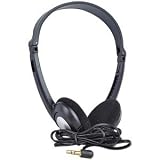 VIBE VS-150-F Foldable Stereo Headphones w/3.5mm Jack (Black/Silver)
