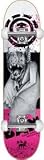 Element Bam Animalism II Skateboard - 7.75 w/Raw Trucks & White Wheels