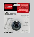 Toro Electric Trimmer Replacement Spool with .065-Inch-by-10-Foot Line 88185