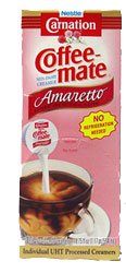 Carnation Coffee Mate Amaretto Flavored Cream 50ct by Amaretto Coffees