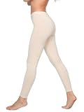 American Apparel Cotton Spandex Jersey Legging Medium-Creme