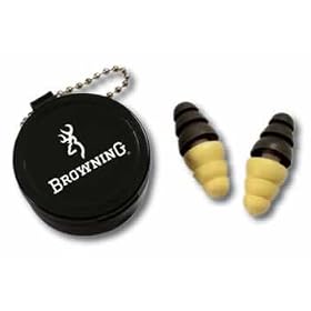 Browning Duo Ear Plugs Yellowith Olive Md: 12640