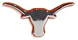 University of Texas Longhorns UTX NCAA College Orange & Chrome Plated Premium Metal Car Truck Motorcycle Longhorn Emblem