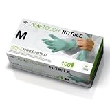 AloeTouch Nitrile Exam Gloves, Powder Free, 5.5 mil, LG, 100/box, 10 boxes/case