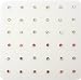 925 Sterling Silver Nose Studs with Handset Color CZs - Set of 36 - Straight End