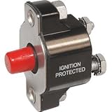 Blue Sea 2140 Medium Duty Push Button Reset-Only - 30A