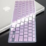 TopCase METALLIC PURPLE Keyboard Silicone Cover Skin for Macbook Pro 13" 15" 17" with TOPCASE® Logo Mouse Pad
