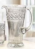 10.5 High, 64 Oz Estate Crystal Pitcher
