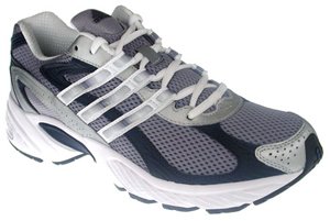 Adidas Mens Fortitude 2 Siver/Navy/Metallic Silver Running shoe