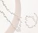 Cubic Zirconia Clusters In Silver Jewelry Earrings Necklace Bracelet