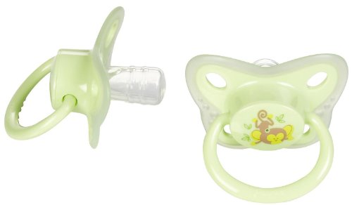 Playtex Baby Binky Silicone Newborn Pacifier, 0-6 Months and above,Colors May Vary Playtex Baby Binky Silicone Newborn Pacifier, 0-6 Months and above,Colors May Vary