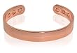 New Magnetic Copper Mens Golf Plain Cuff Bracelet 7.5 "