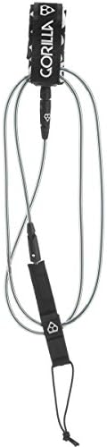 Gorilla Traction Waves Comp Surfboard Leash Waves, 6ft
