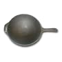 Cajun Cookware Cast Iron Wok W/ Handle 4 Qt.