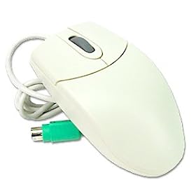Click here to buy Genica Beige 3 Button PS 2 Scroll Mouse - RETAIL.
