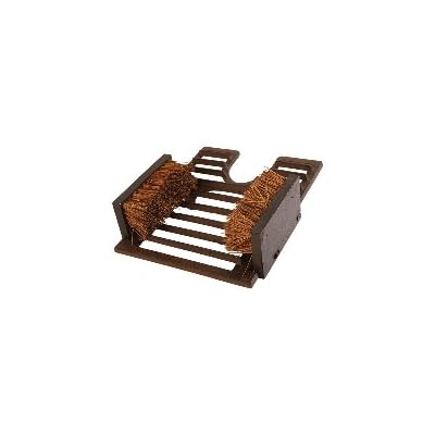 Cast iron wellie boot scrapper jack and brushes