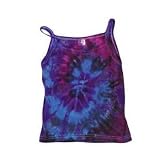Spaghetti Tie Dye Ladies Tank Top