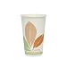 Solo 316PLA-J7234 16 Oz. Bloom/Bare Paper Hot Cup (1000-Pack)
