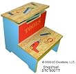 Tool Tie Storage Step Stool by LC Creations LLC