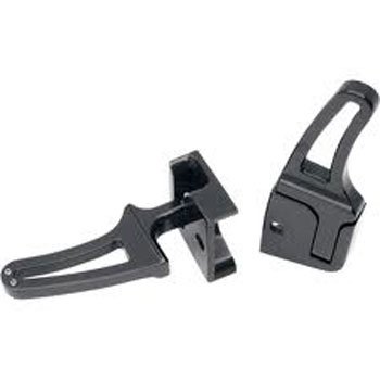 Alloy Art SRP-SB Rear Folding Flush-Mount Footpegs For Harley-Davidson Softail With Wide Tire Swingarms
