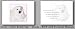Child's Pet Loss Sympathy Card with Pet's Likeness and Message