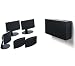 from JAMO INTERNATIONAL Jamo 5.1 Speaker Package with 550W Peak Handling - Black Model A101HCS5/BK
