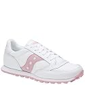 Saucony Men's Jazz Low Pro (White/White/Pink 7.0 M)
