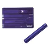 Swisscard Translucent Amethyst (purple) w/mag-lite