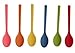 Set of 6, Spoons with Built in Straw! For Cereal, Soup, Milkshakes and More, 7.45 Inch X 1.5 Inch