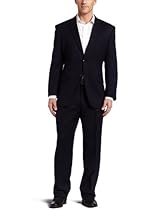 Hot Sale Jones New York Mens Wool Suit,  Navy, 48 L