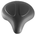 Worksman Heavy Duty Saddle " With Double rails Black
