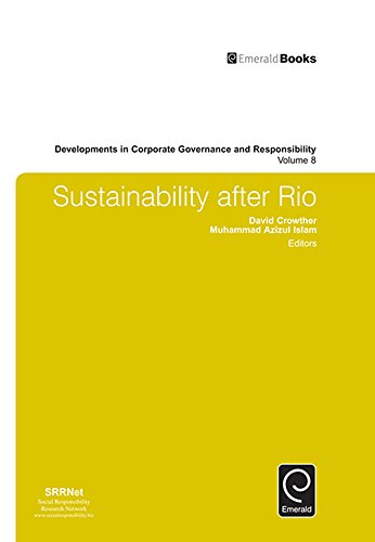 Sustainability after Rio: 8 (Developments in Corporate Governance and Responsibility)