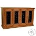Wine Country Carneros 4 Door Credenza Wine Cellar (Double Depth - Light Finish)