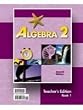 Algebra 2 for Christian Schools Teacher's Edition 2 Book Set