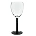 Anchor Hocking Celebrate 16-Ounce Wine Glasses with Black Stem, Set of 6