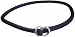 Hamilton 828 BK 5/16-Inch by 18-Inch Round Braided Choke Nylon Dog Collar, Black