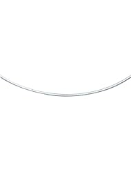 14K White Gold Classic Omega Style Chain