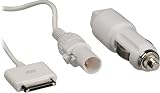 CTA Digital Car and Airplane Charger for iPod (White)